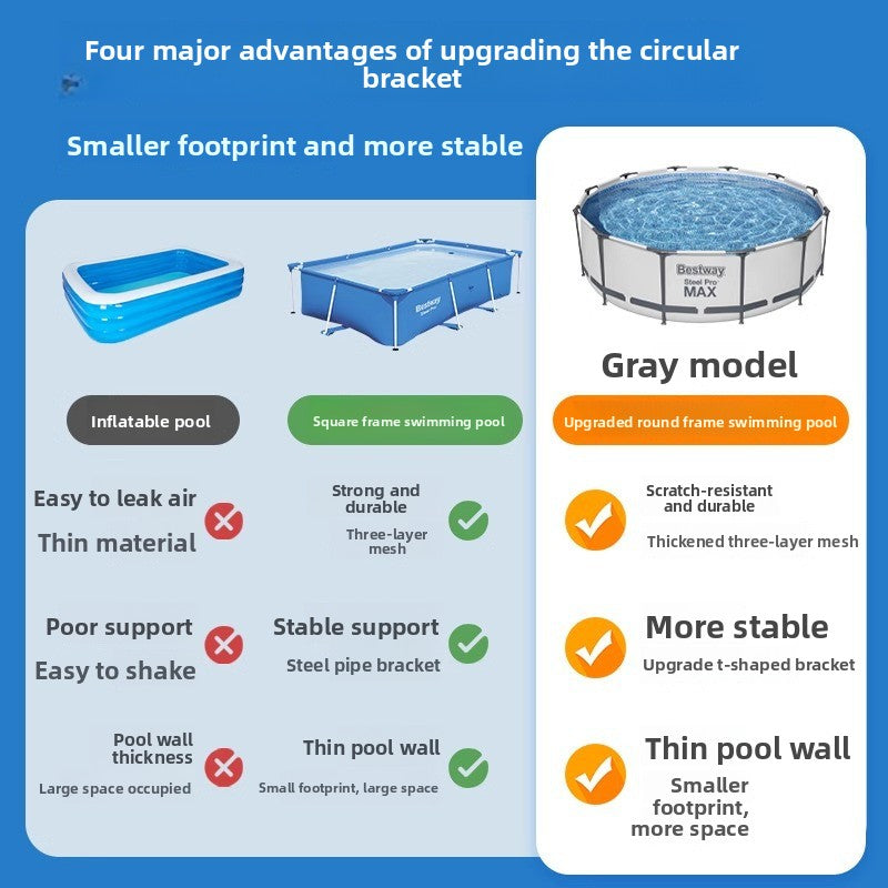 Large Inflatable Stand Swimming Pool