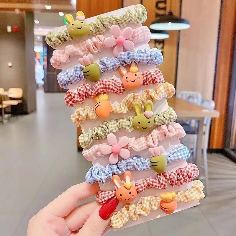 Large intestine-shaped hair tie