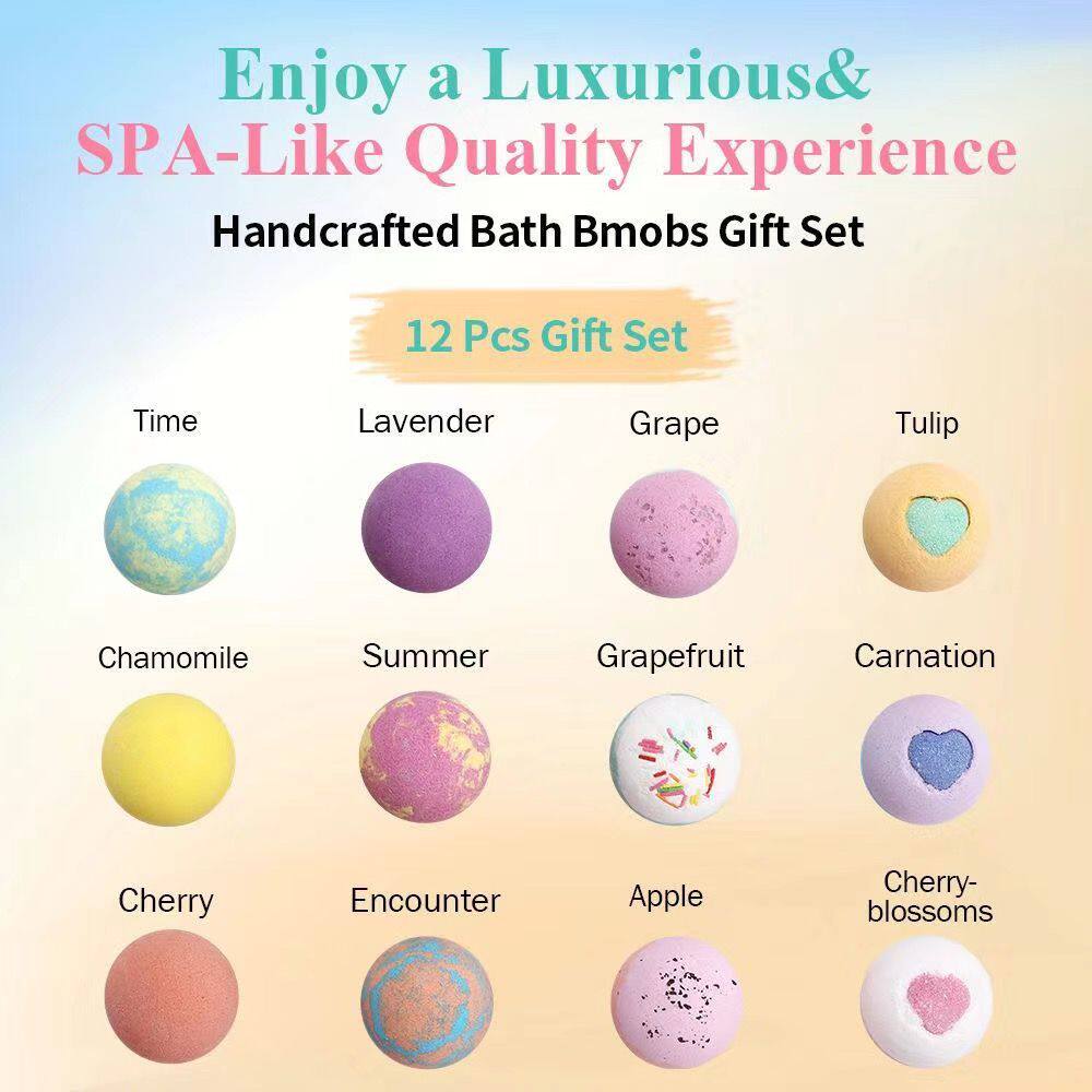 Large Moisturizing Bath Bomb for Relaxation