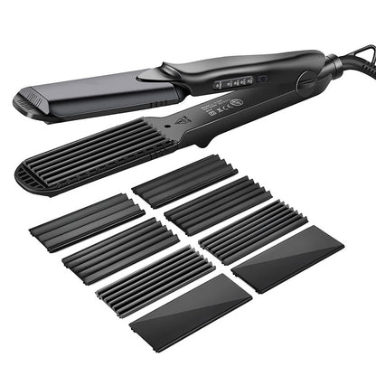 Large panel high-temperature hair straightener corn silk hair perming clamp