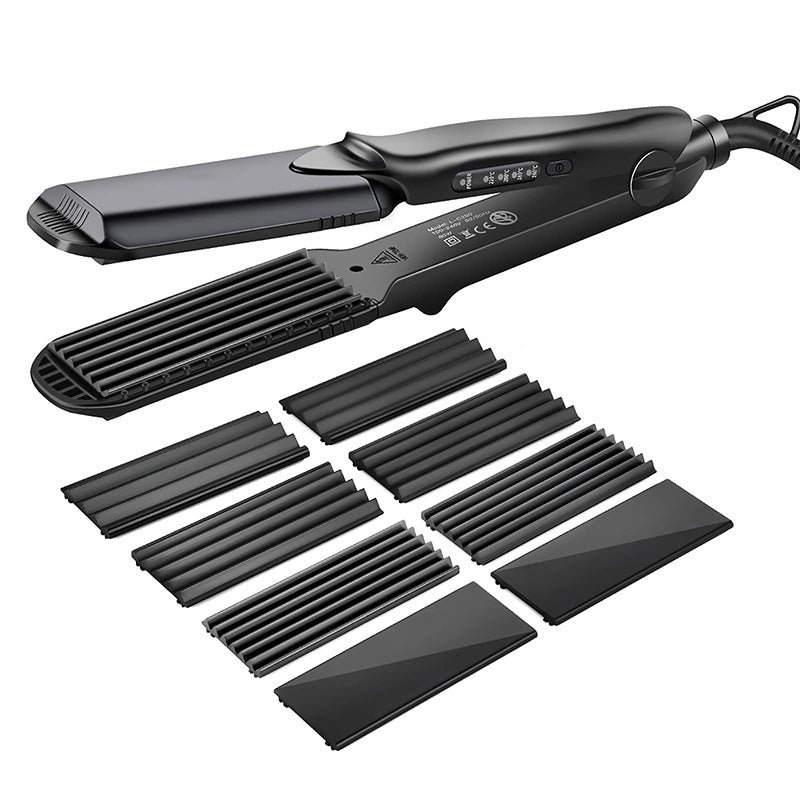 Large panel high-temperature hair straightener corn silk hair perming clamp