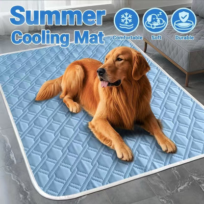 Large Pet Cooling Bed, Instant Cooling