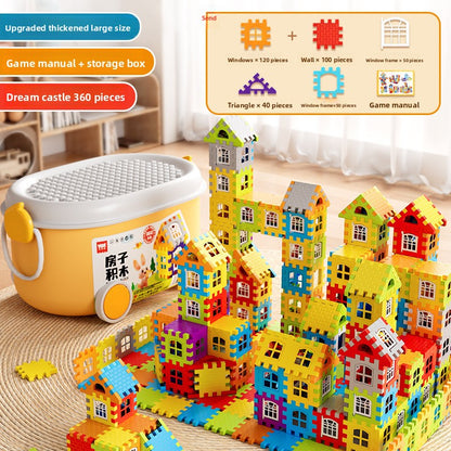 Large-piece building blocks for children