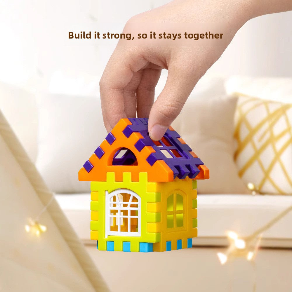 Large-piece building blocks for children