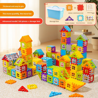 Large-piece building blocks for children