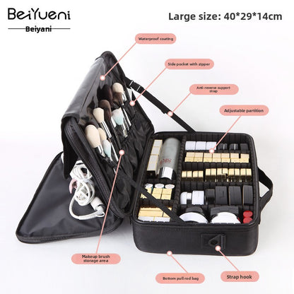 Large Portable Cosmetic Bag