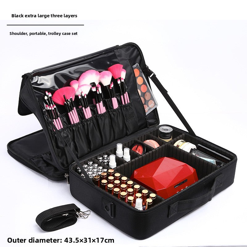 Large Portable Cosmetic Bag