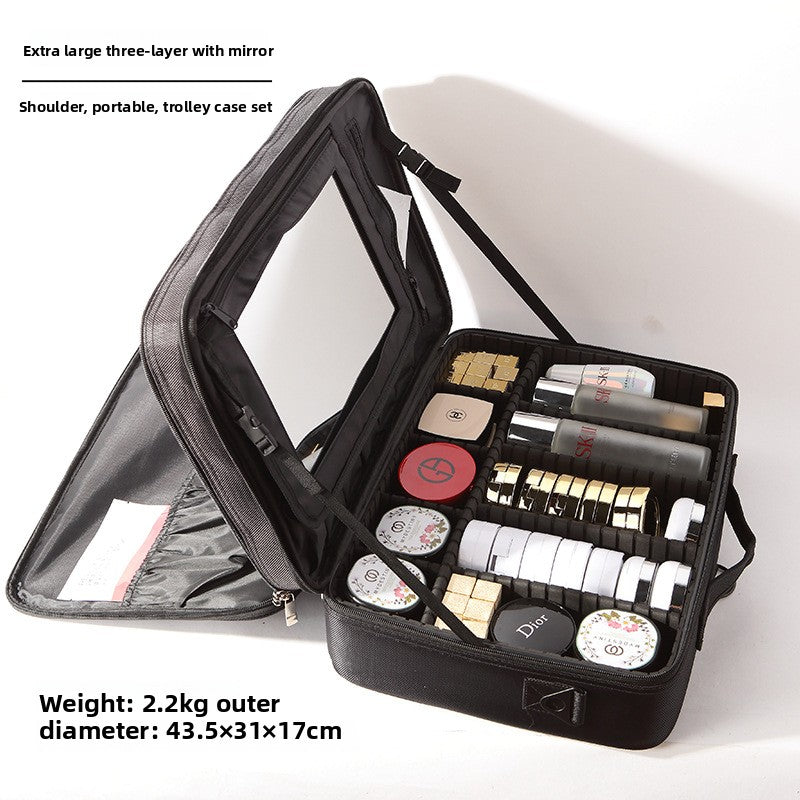 Large Portable Cosmetic Bag