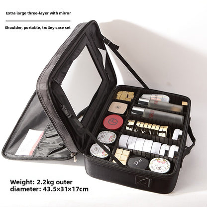 Large Portable Cosmetic Bag
