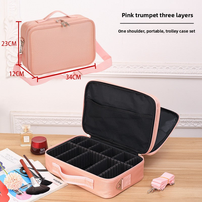 Large Portable Cosmetic Bag