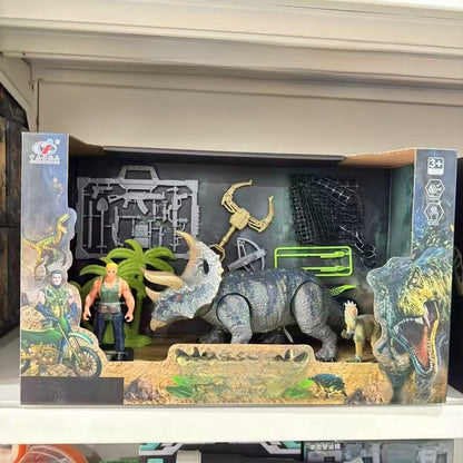 Large Remote Control Dinosaur Toy with Sound and Light