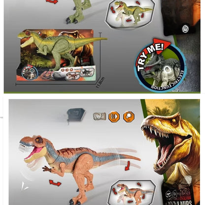 Large Remote Control Dinosaur Toy with Sound and Light