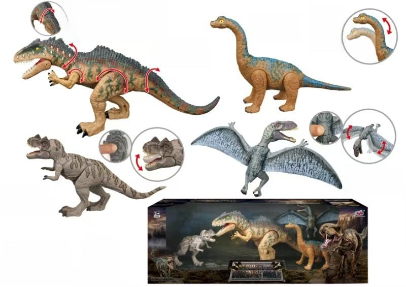 Large Remote Control Dinosaur Toy with Sound and Light