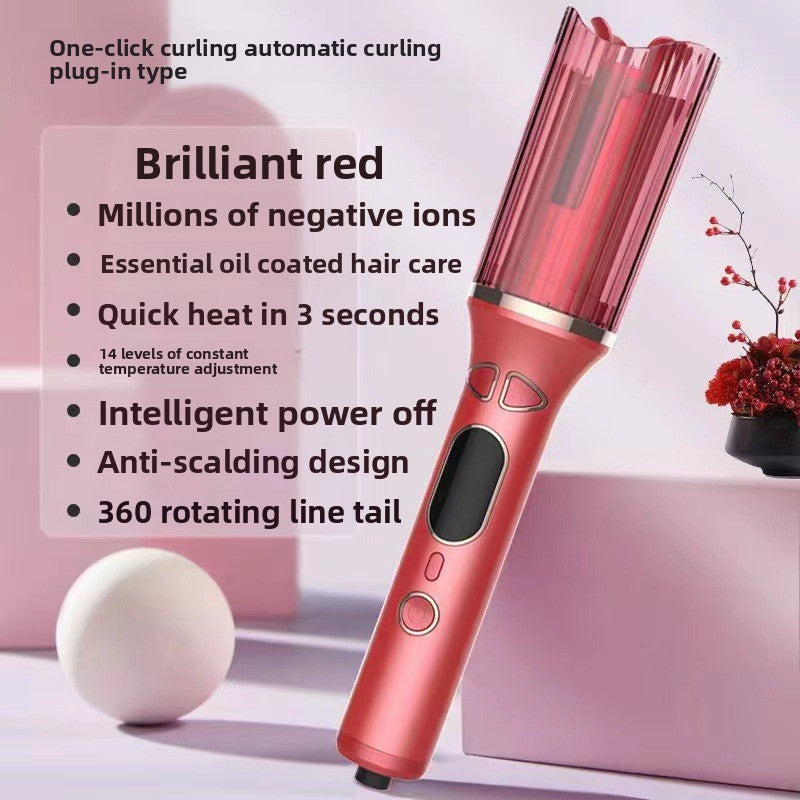 Large roll and large wave automatic electric winding rod