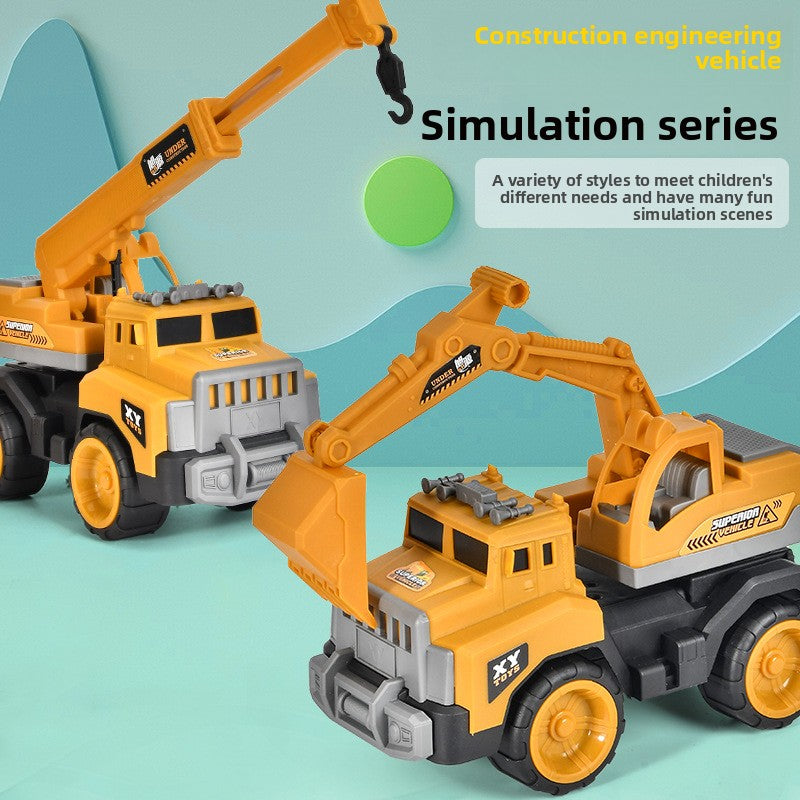 Large Simulation Engineering Vehicle Toy