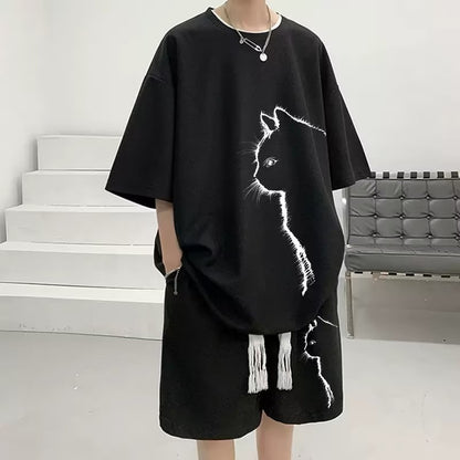 Large-size men's t-shirt