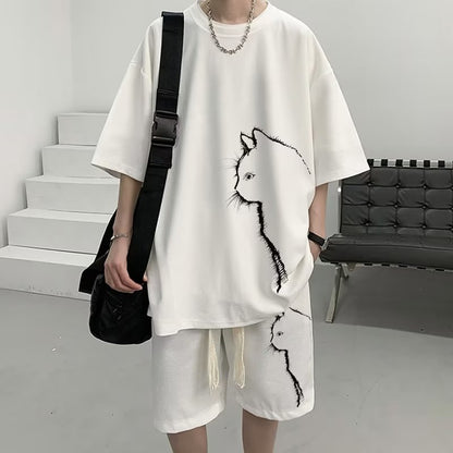 Large-size men's t-shirt