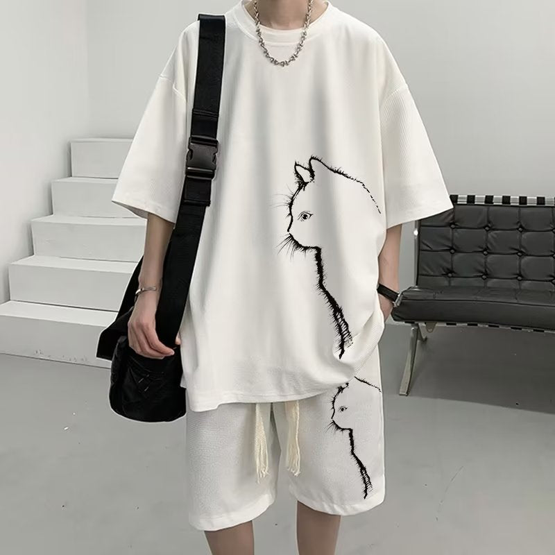 Large-size men's t-shirt
