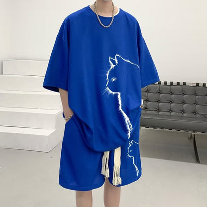 Large-size men's t-shirt