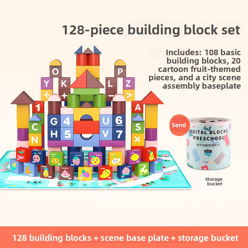 Large-sized building blocks toys