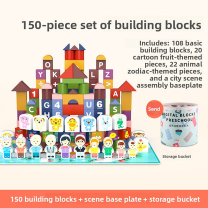 Large-sized building blocks toys