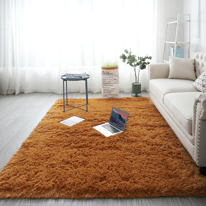 Large-sized carpet in the living room