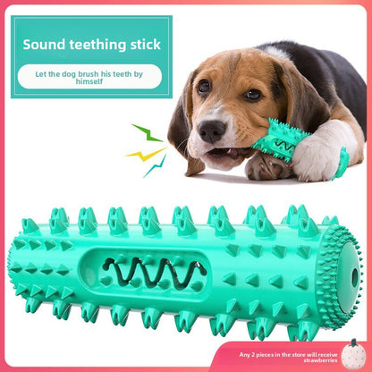 Large-sized gnawing teething dog toothbrush