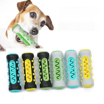 Large-sized gnawing teething dog toothbrush