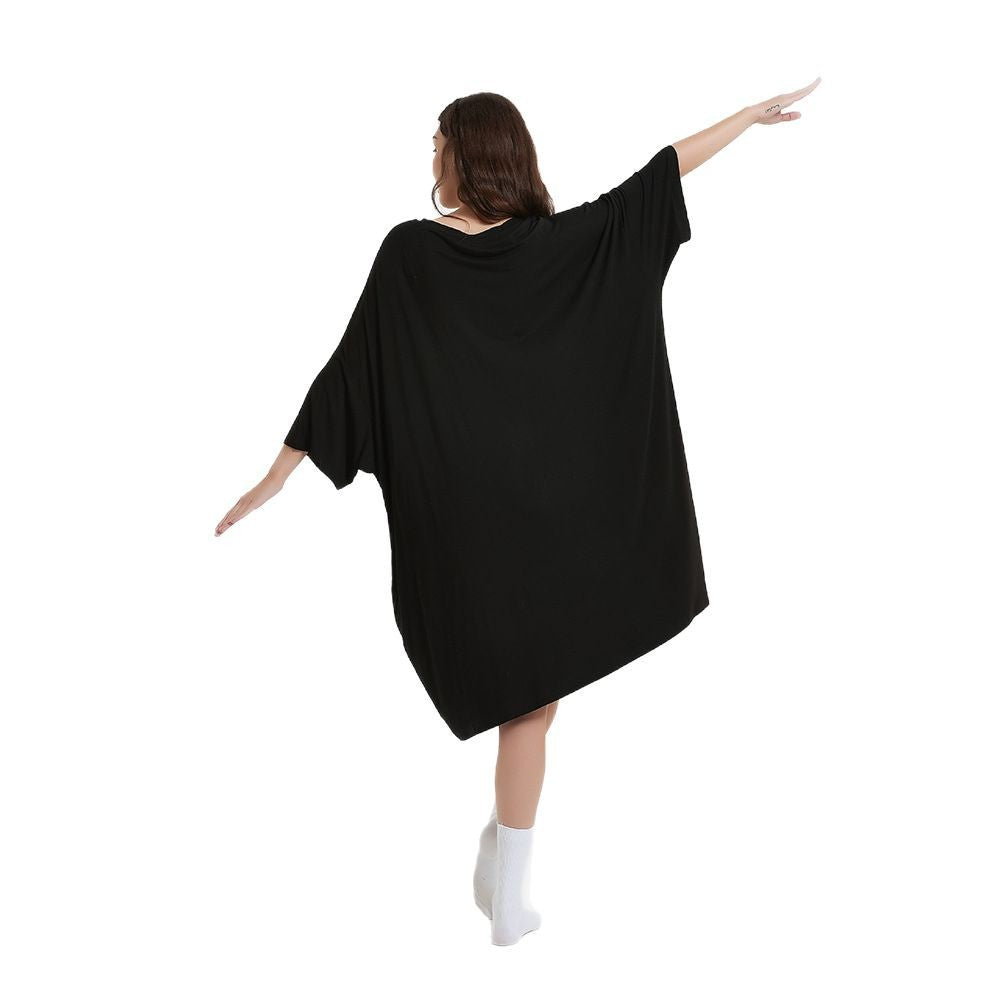 Large-sized long T-shirt