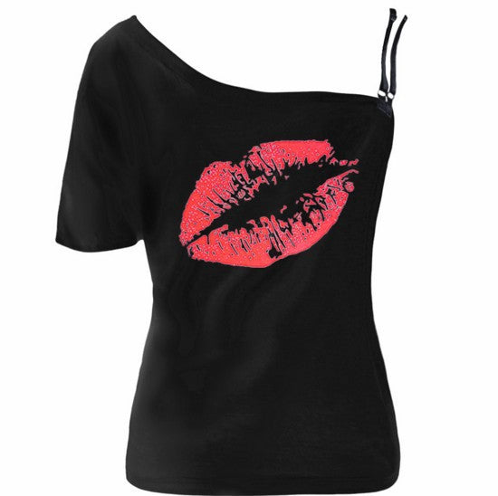 large-sized loose women's top butterfly T-shirt for women