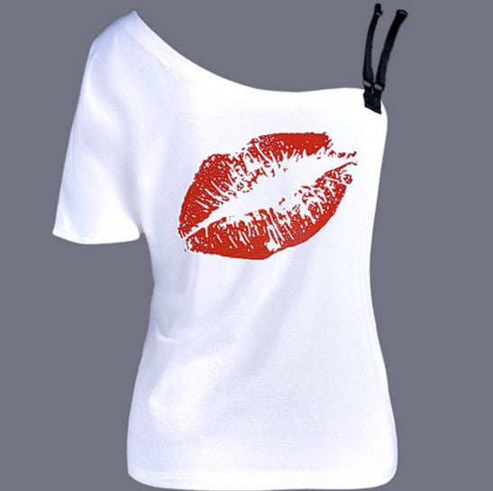 large-sized loose women's top butterfly T-shirt for women