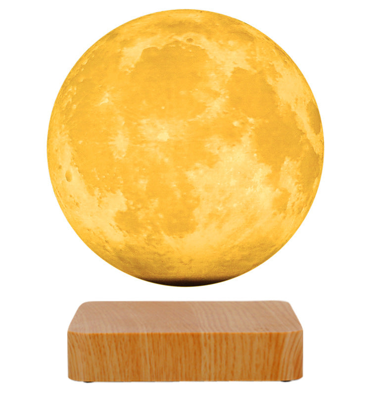 Large-sized Magnetic Levitation Lunar Lamp