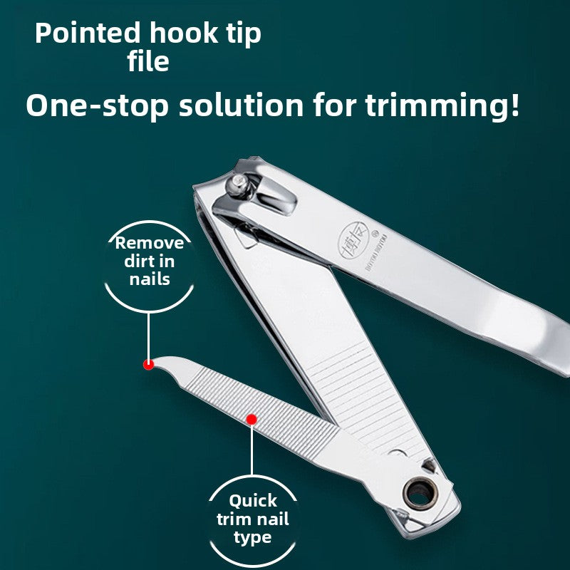 Large-sized nail clippers