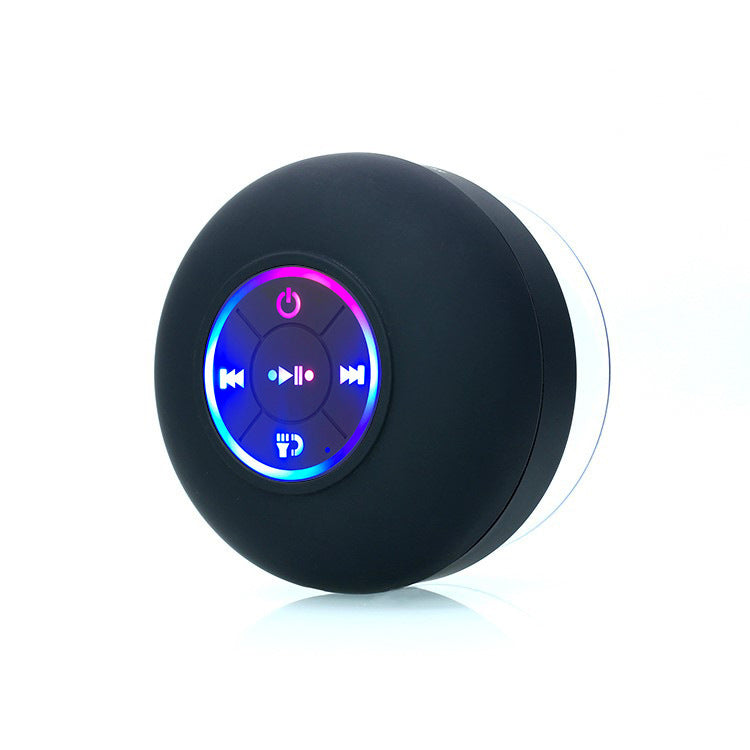 Large suction cup waterproof Bluetooth speaker