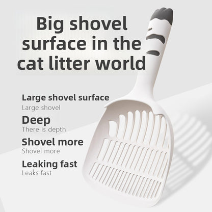 Large Thick Fine-Pore Cat Litter Scoop