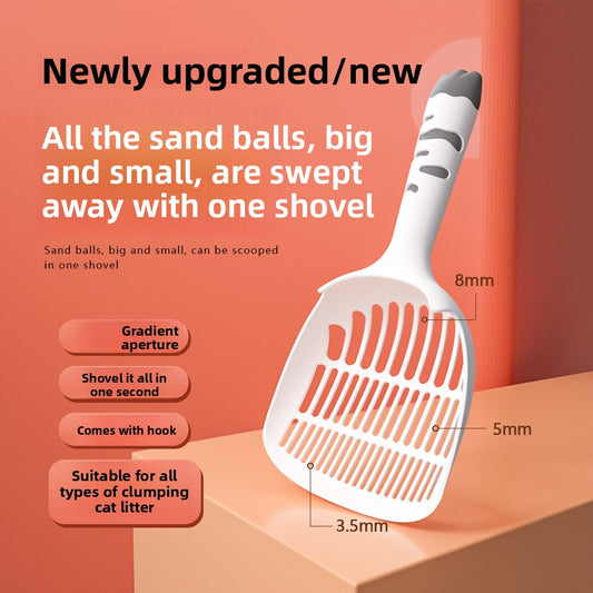 Large Thick Fine-Pore Cat Litter Scoop