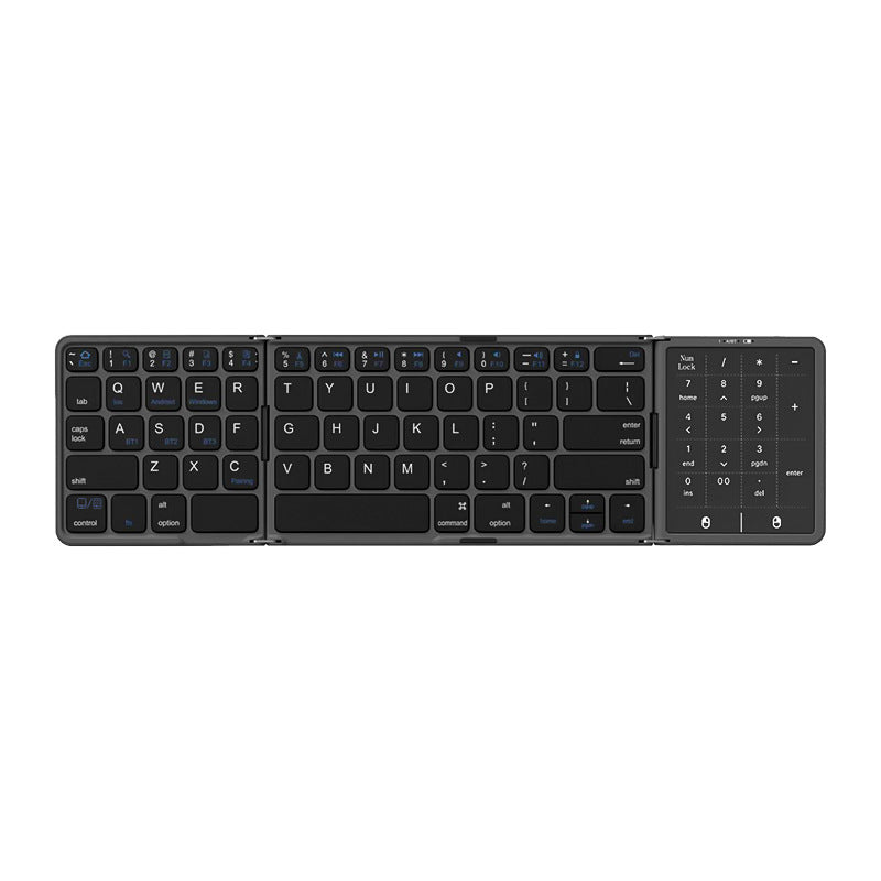 Large Touch Digital Folding Bluetooth Keyboard