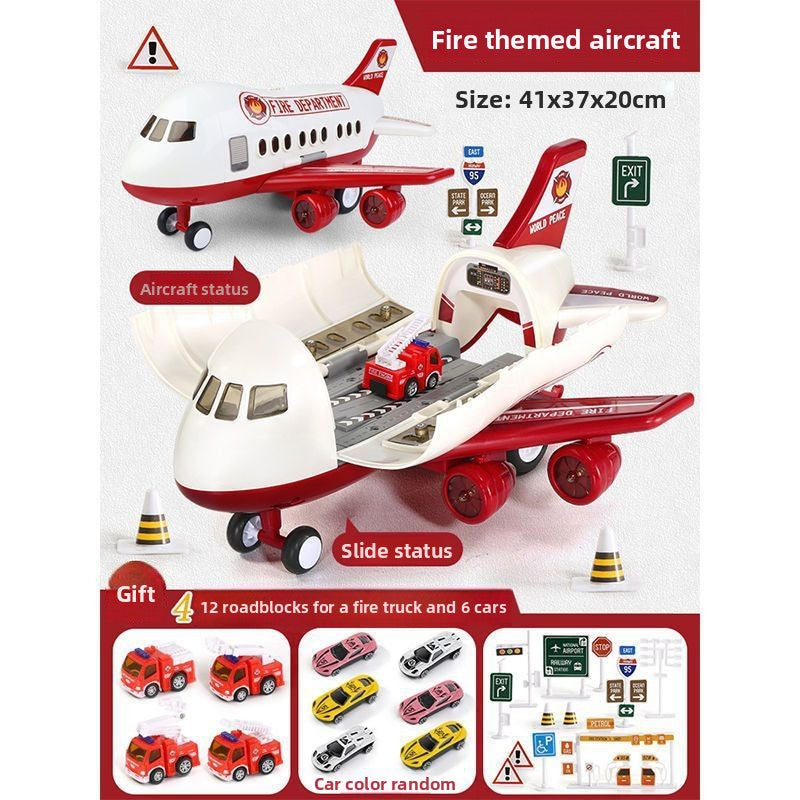 Large Transforming Aircraft Toy