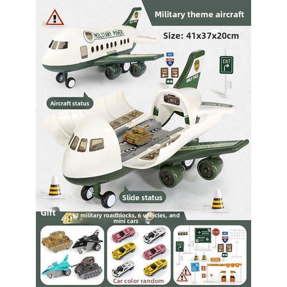 Large Transforming Aircraft Toy