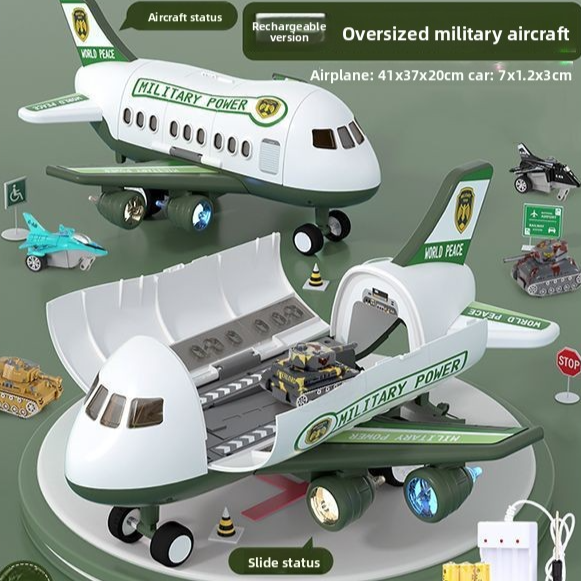 Large Transforming Aircraft Toy