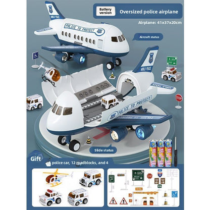 Large Transforming Aircraft Toy