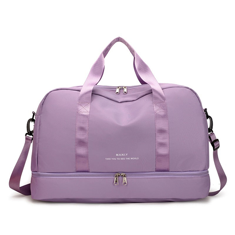 Large Waterproof Travel Tote – Unisex Carry-On Bag for Short Trips