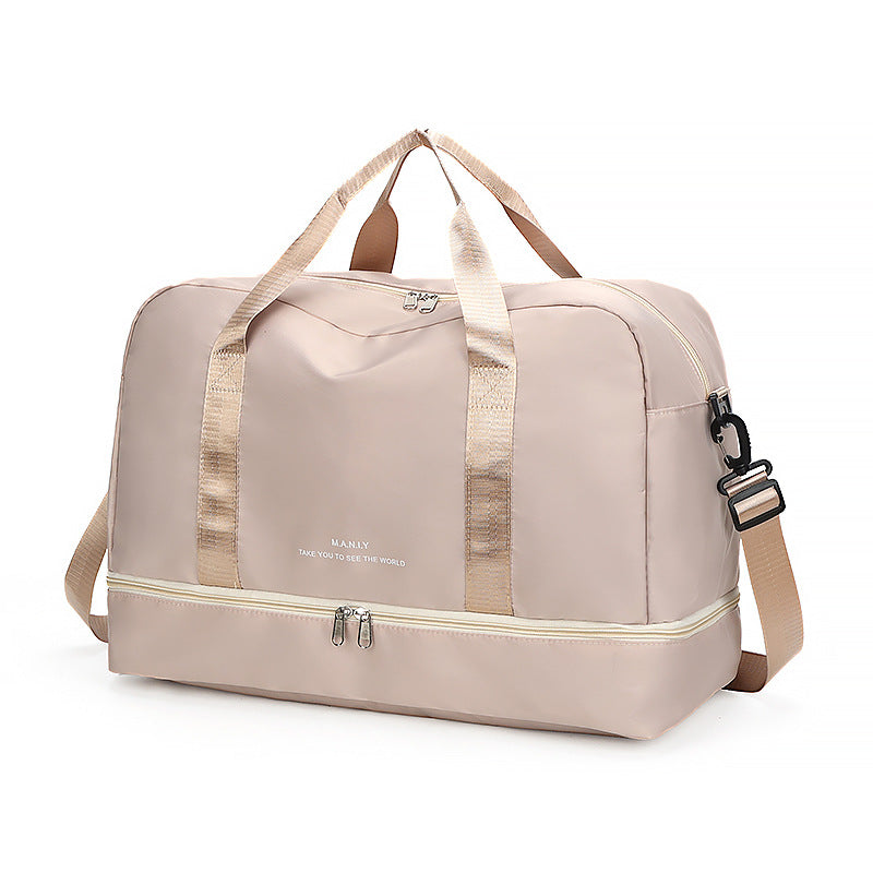 Large Waterproof Travel Tote – Unisex Carry-On Bag for Short Trips