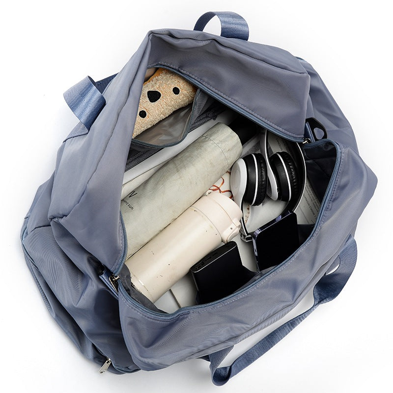 Large Waterproof Travel Tote – Unisex Carry-On Bag for Short Trips