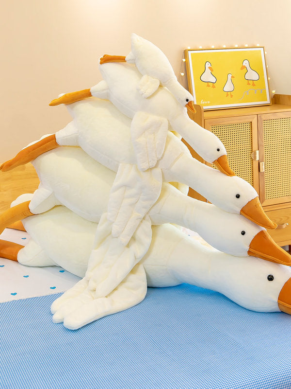 Large White Goose Plush Toy