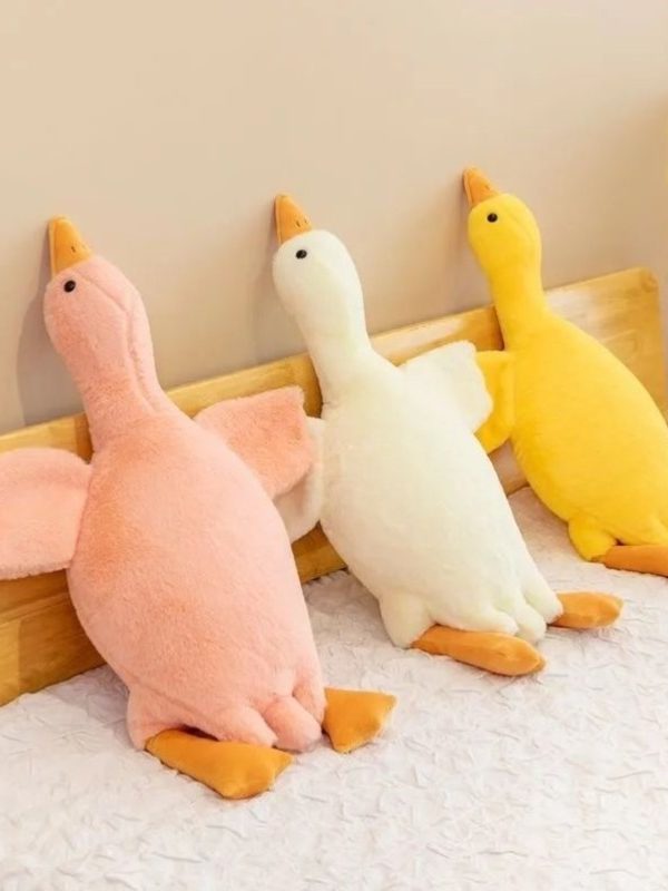 Large White Goose Plush Toy
