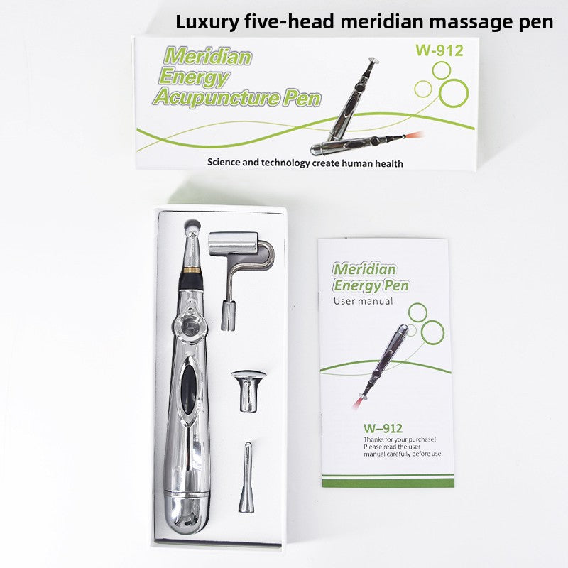 Laser Acupuncture Pen Meridian Massage Therapy Device