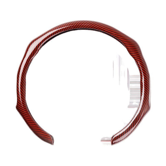 Laser Carbon Fiber Steering Wheel Cover