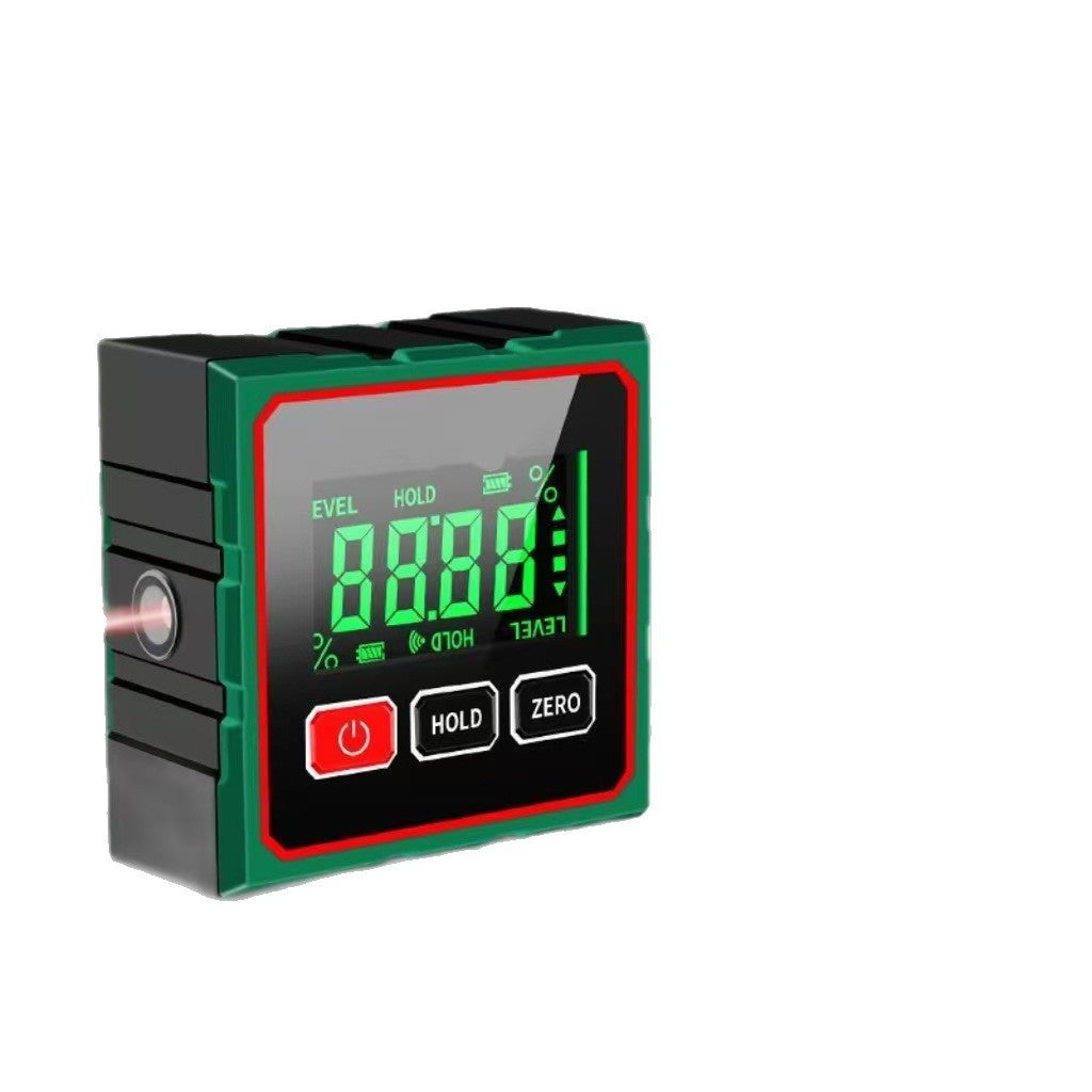 Laser digital tilt gauge