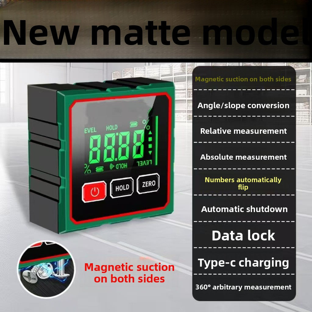 Laser digital tilt gauge